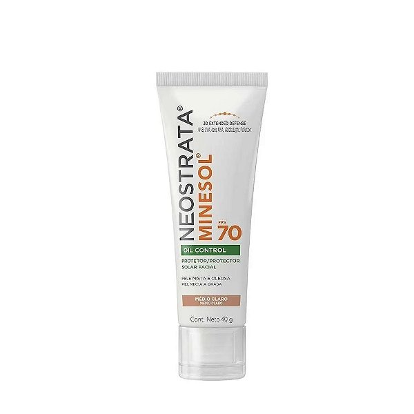 Neostrata Minesol FPS 70 Oil Control Cor Médio Claro Protetor Solar 40g