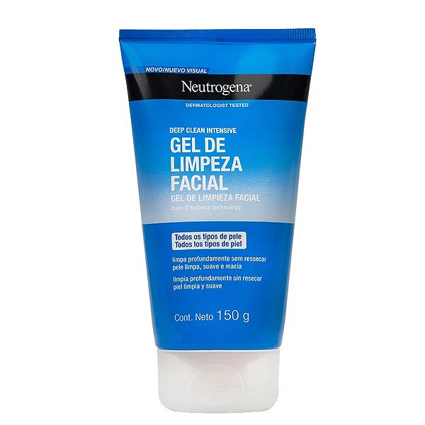 Neutrogena Gel de Limpeza Facial Todo Tipo de Pele 150g