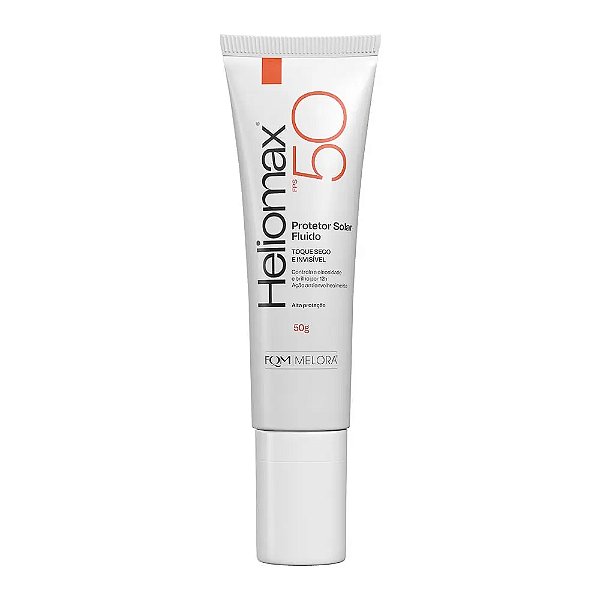 Protetor Solar Heliomax FPS 50 Fluido Toque Seco Invisível 50g