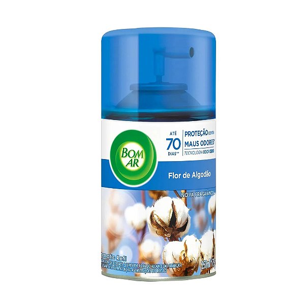 Bom Ar Flor de Algodão Freshmatic Refil 250ml