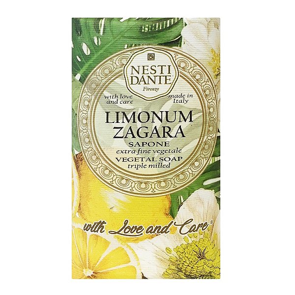 Sabonete Nesti Dante Limonum Zagara Barra 250g
