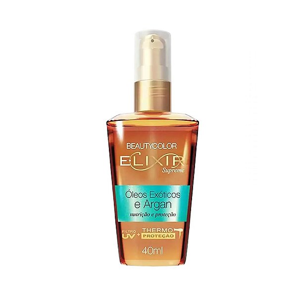 Óleo Beautycolor Elixir Argan e Óleos Exóticos Nutrição 40ml