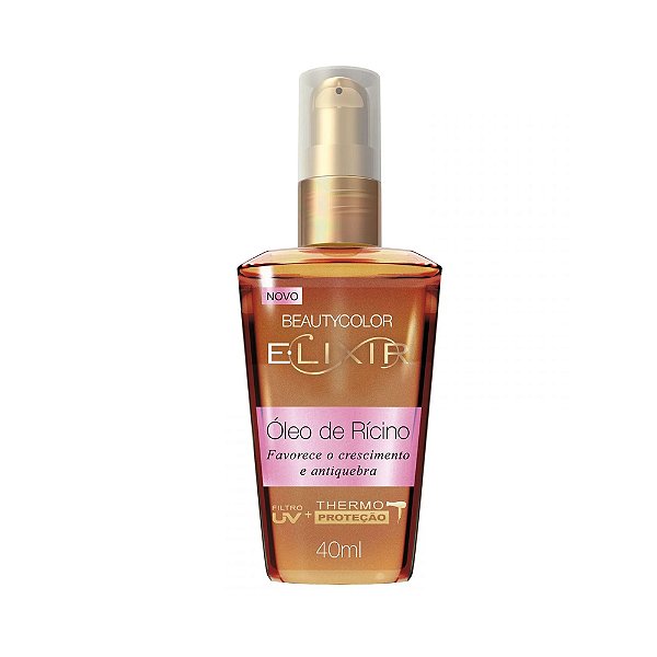 Óleo Beautycolor Elixir Óleo de Rícino Crescimento 40ml