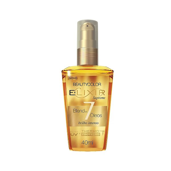 Óleo Beautycolor Elixir Blend 7 Óleos Protetor Térmico 40ml
