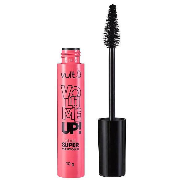 Vult Máscara de Cílios Volume Up Pantenol Longa Duração 10g