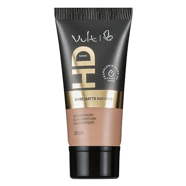 Vult Base Líquida Nano HD Matte Alta Cobertura V190 26ml