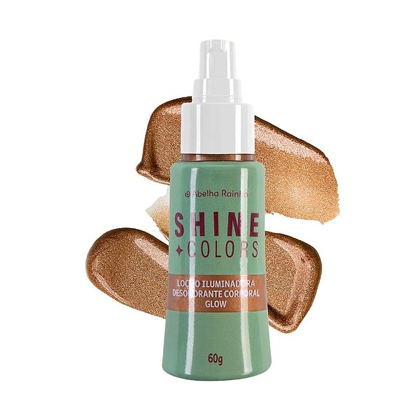 Iluminador Corporal Dourado Shine Colors Abelha Rainha 60ml