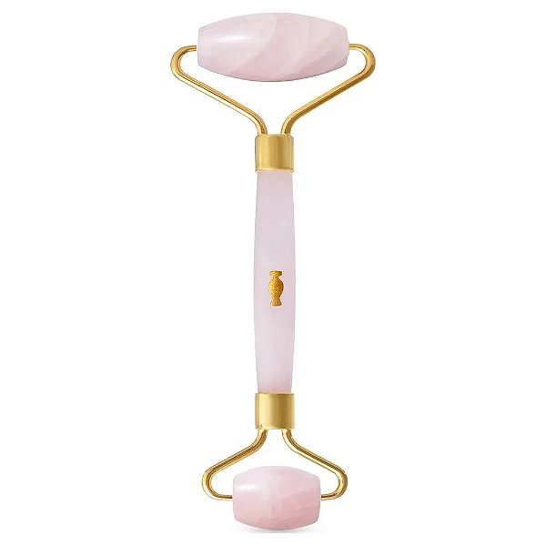 Rolo Massageador Facial Quartzo Rosa Boticário