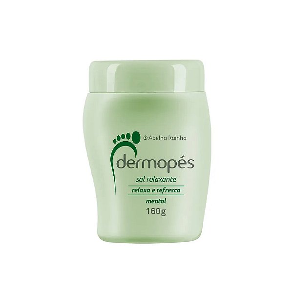 Sais Relaxantes Para Pés Mentol Relaxa e Refresca Dermopés 160g