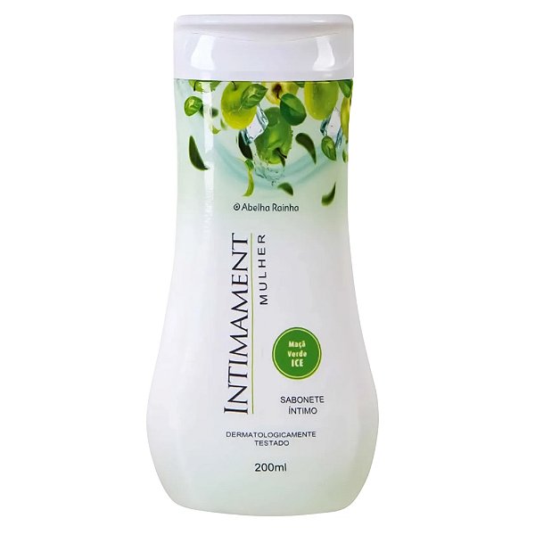 Sabonete Íntimo Maçã Verde Intimament Mulher Abelha Rainha 200ml