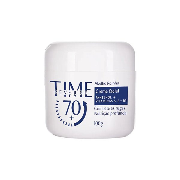 Creme Antirrugas 70+ Time Reverse Abelha Rainha 100g