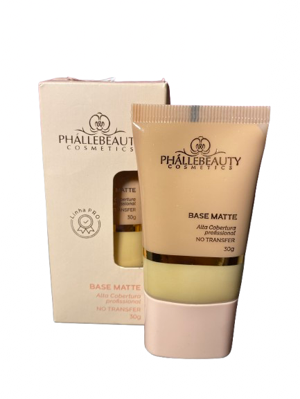 Base Matte Alta Cobertura Phallebeauty