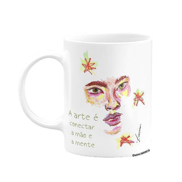 Caneca 325ml - LaviArt - A arte é