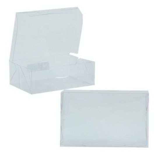 Caixa Transparente de Acetato M03 (12x8x3,5cm) 20 unidades - CAC - Kafe Embalagens