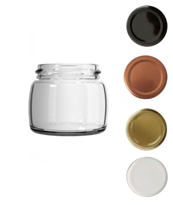 Pote de Vidro Sais 120ml - 01 unidade - Kafe Embalagens