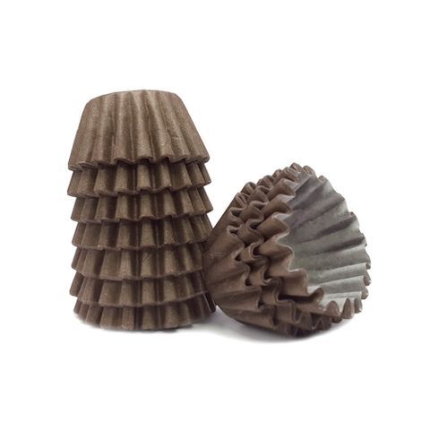 Forminha de Papel para Doces - Marrom - 100 unidades - Junco - Kafe Embalagens