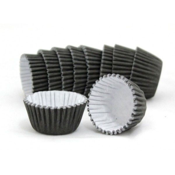 Forminha de Papel para Doces - Preto - 100 unidades - Junco - Kafe Embalagens