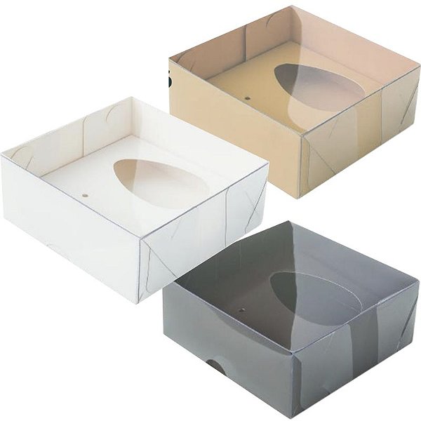 Caixa para Ovo de Colher 50g - 05 unidades - ASSK - Kafe Embalagens