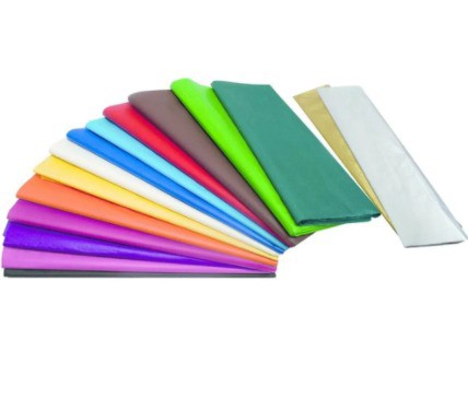 Papel Seda Colorido 50x70 Com 10 Unidades