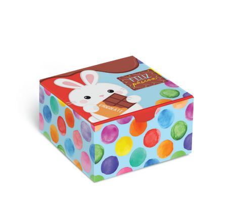 Caixa 4 Doces Floquinhos Páscoa 10 Und Packpel Cromus
