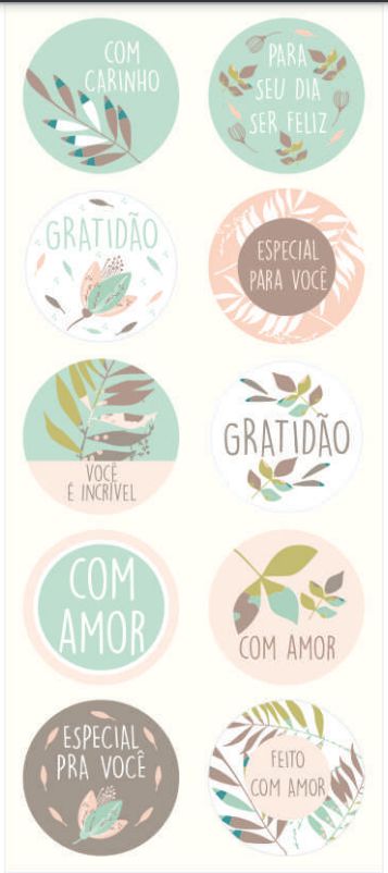 Etiqueta Adesivo Leve Frescor Com 30 Unidades