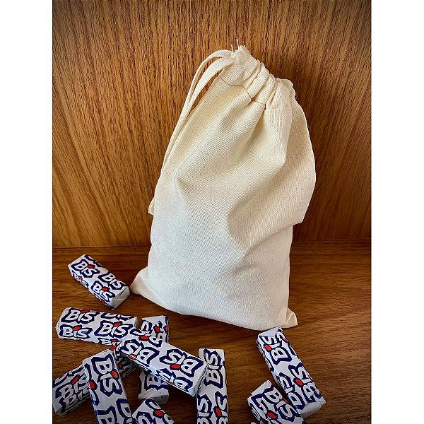 Saco Algodão Crú N°6 25x42 com 5 unidades