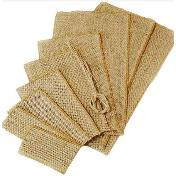 Saco Juta 25x35  5 unidades