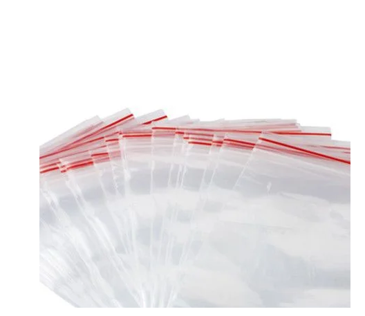 Saco Zip 8x21cm Transparente 100 unidades - Kafe Embalagens