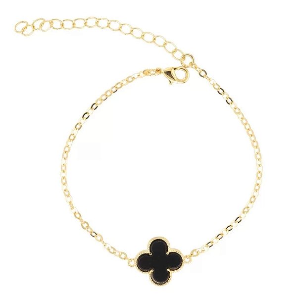 Pulseira Trevo Black