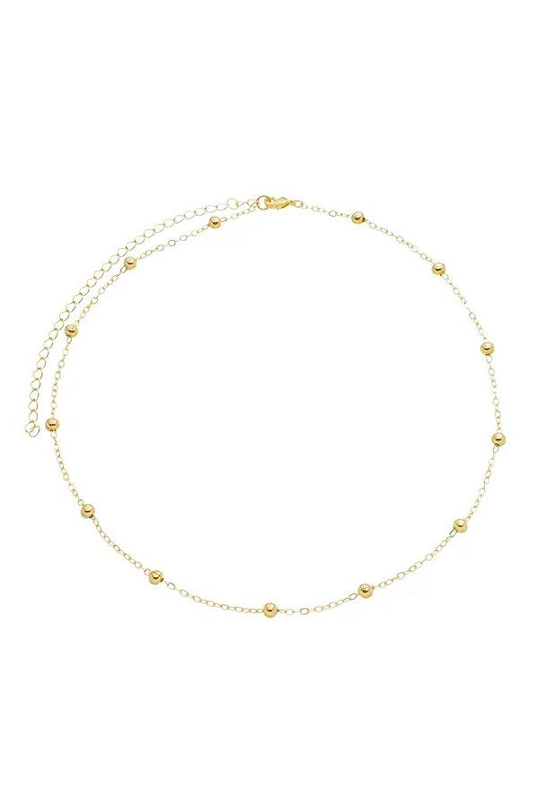 Choker Bolas Delicadas