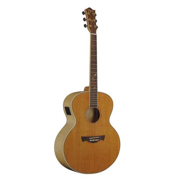 Violão Aço Jumbo Tagima FS 650 NC EQ Natural Com Capa