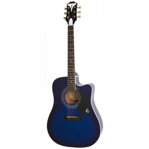 Violão Aço Folk Epiphone Pro-1 Ultra TL BlueBurst