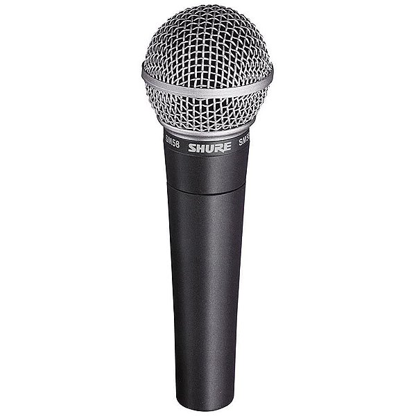 Microfone Com Fio Shure SM58-LC (Sem Cabo)