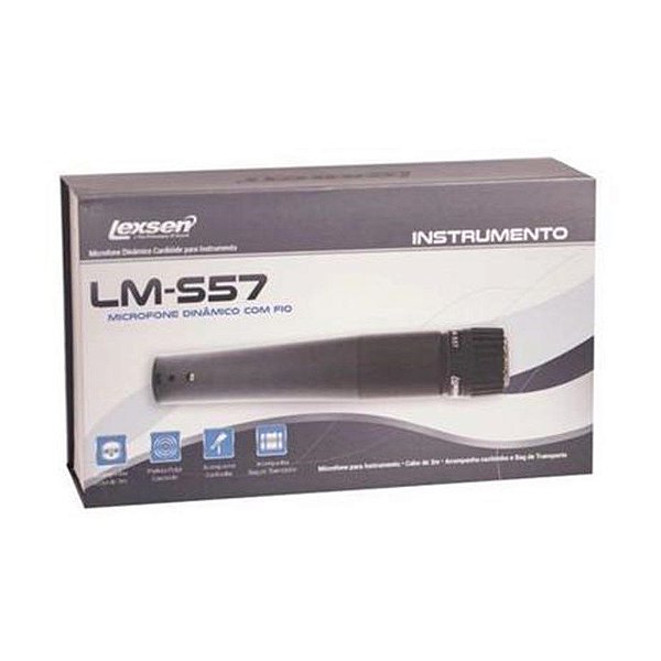 Microfone Com Fio Lexsen LM-S57