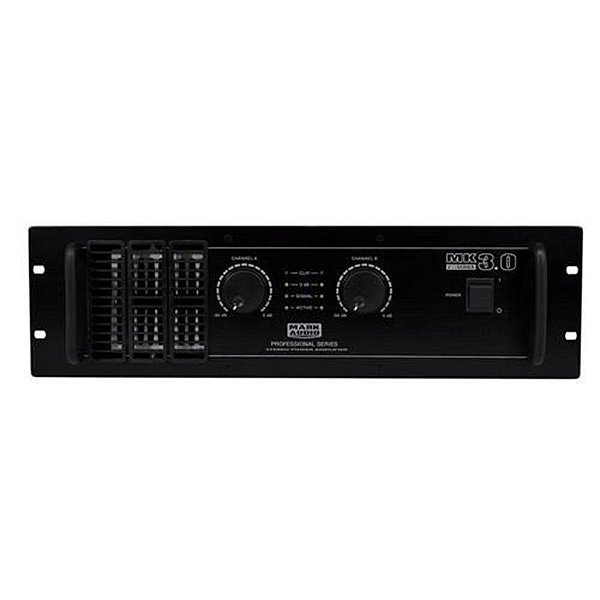 Amplificador Mark Audio MK 3.0 3000W RMS Total 2 Ohms