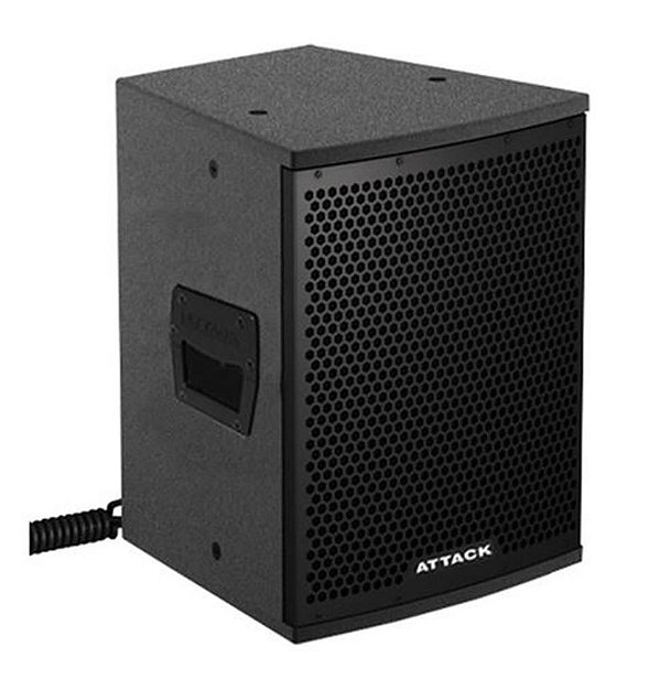 Caixa De Som Ativa 08" Attack VRF815A 150W RMS Preta