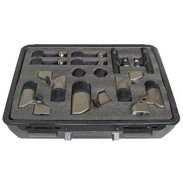Kit De Microfone Para Bateria Yoga SXDS-7 Peças Com Case