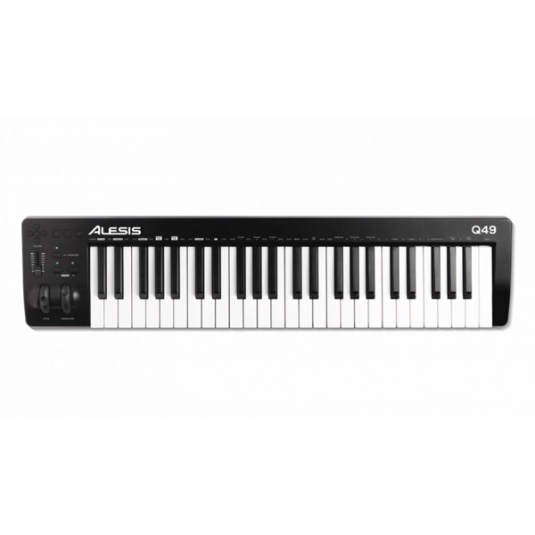 Teclado Controlador 49 Teclas Alesis Q49II Midi USB