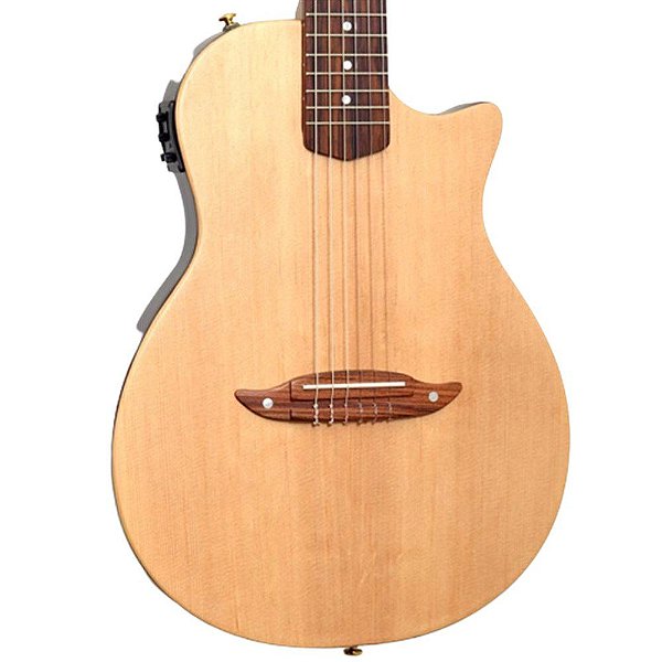 Violão Aço Flat Stage Giannini STS SPC CEQ NS Natural Satin