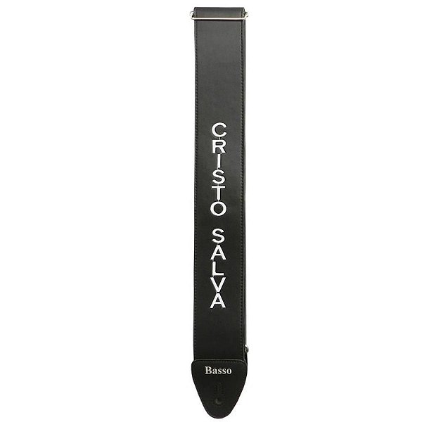 Correia Basso NY 07 Cristo Salva Sintético Preto 7cm