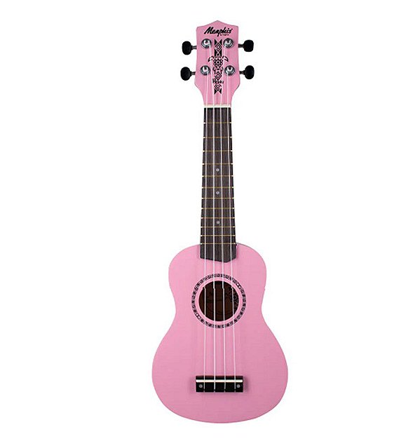 Ukulele Soprano Memphis HONU FPK Flamingo Pink