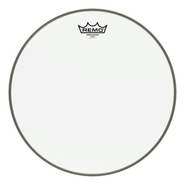 Pele 08" Remo Ambassador BA-0308-00 Clear