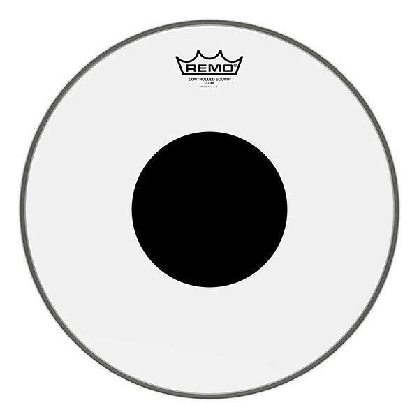 Pele Remo 10" Controlled Transparente Circ.Bk CS-0310-10
