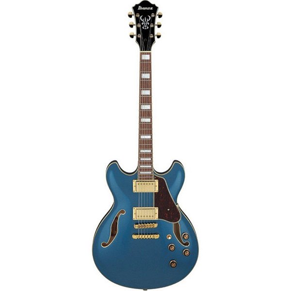 Guitarra Semi Acústica Ibanez AS 73G PBM Prussian Blue Metallic