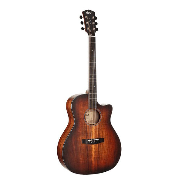 Violão Aço Grand Auditorium Cort CORE-GA ABW OPLB W/C Com Capa