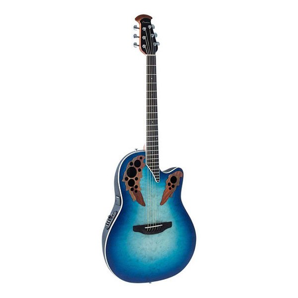 Violão Aço Ovation Celebrity Elite Plus CE48P-RG-G Super Shallow Com Capa