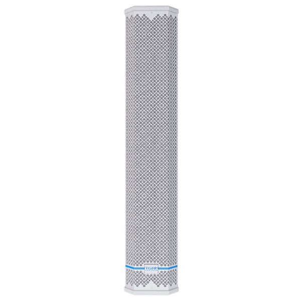 Caixa De Som Passiva Vertical Array Taigar TGR W605 240W 6 X 5R Branca