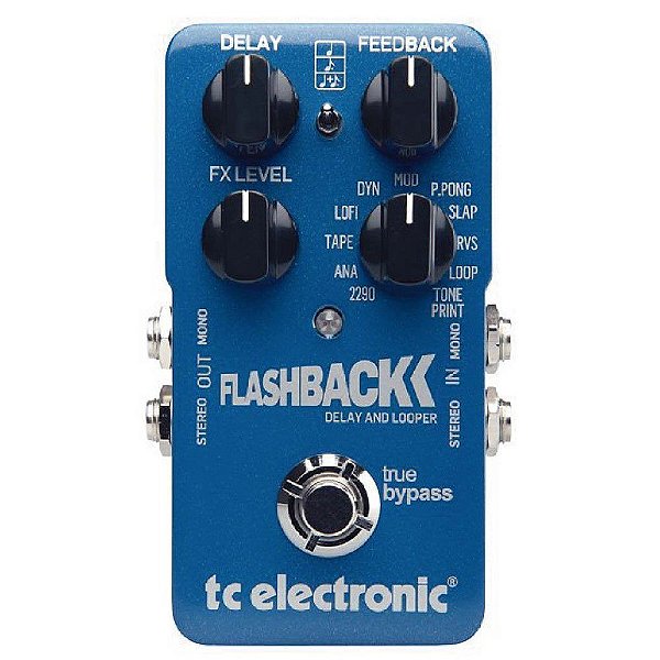 Pedal TC Electronic Flashback Delay e Looper