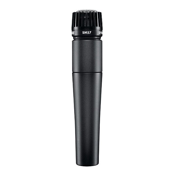 Microfone mao dinamico Shure SM57-LC unidirecional com fio
