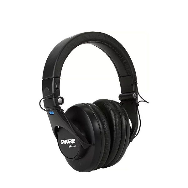 Fone de ouvido Shure SRH440 circumaural estudio com fio